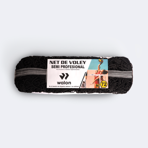 NET VÓLEY SEMIPROFESIONAL 72 10 MTS X 6 COCOS
