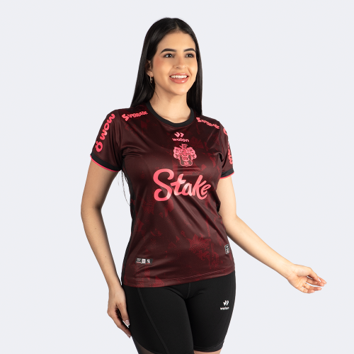 CAMISETA FUTBOL MELGAR ANIVERSARIO 25 DAMA